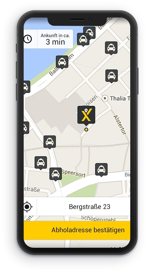 taxi app development services