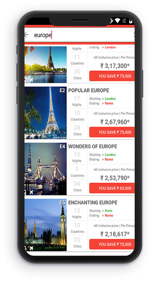 travel app development company